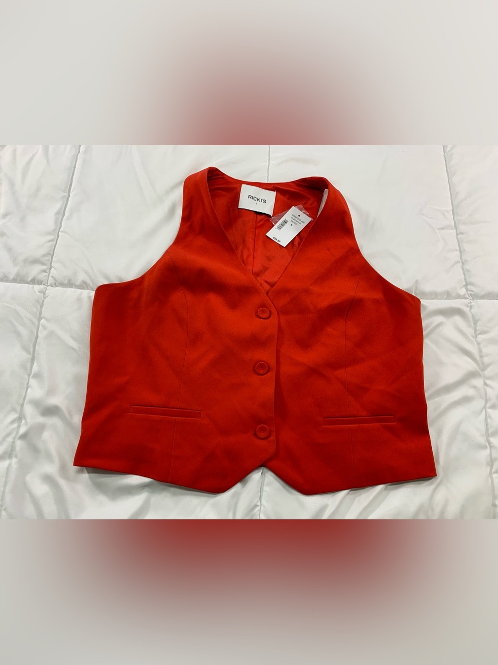 New Ricki’s vest size L